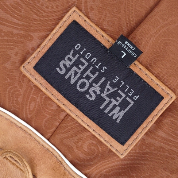 Wilsons Leather® Ladies Vintage full Length "HEAVY LEATHER" Coat - Picture 8 of 17